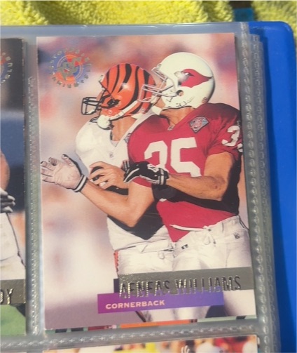 1995 Topps Stadium Club #15 Aeneas Williams — front