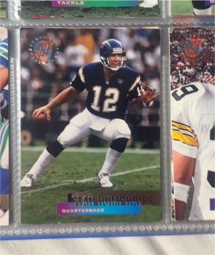 1995 Topps Stadium Club #2 Stan Humphries — front