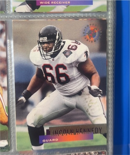 1995 Topps Stadium Club #53 Lincoln Kennedy — front