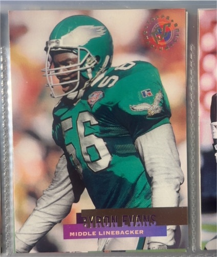 1995 Topps Stadium Club #45 Byron Evans — front