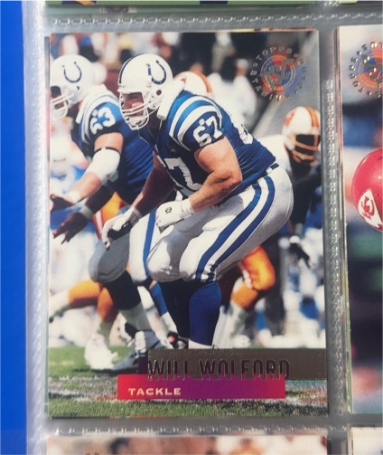 1995 Topps Stadium Club #76 Will Wolford — front