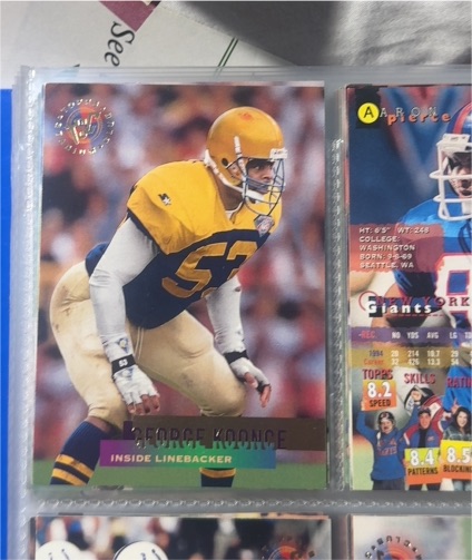 1994 Pinnacle #151 George Koonce — front