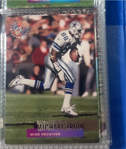 1995 Topps Stadium Club #66 Michael Irvin — front