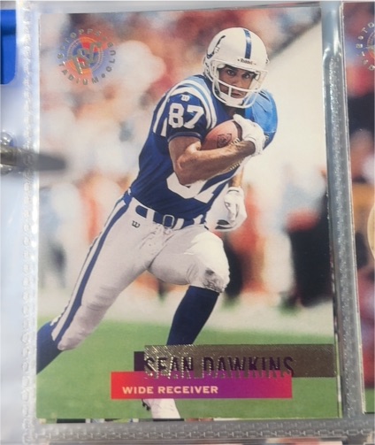 1995 Topps Stadium Club #101 Sean Dawkins — front