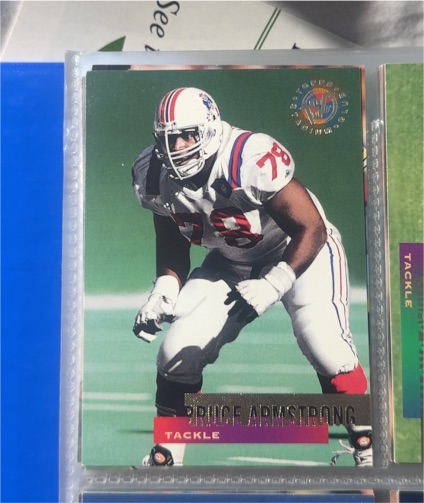 1995 Topps Stadium Club #33 Bruce Armstrong — front