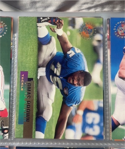 1993 Upper Deck Pro Bowl #PB4 Lomas Brown — front