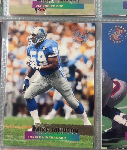1993 Topps Stadium Club #54 Mike Johnson — front
