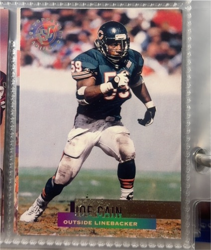 1995 Topps Stadium Club #10 Joe Cain — front