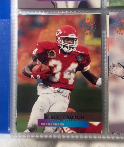 1995 Topps Stadium Club #12 Dale Carter — front