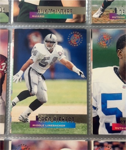 1995 Topps Stadium Club #147 Greg Biekert — front