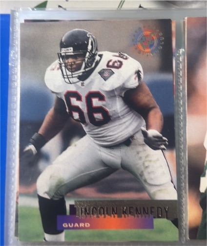 1995 Topps Stadium Club #53 Lincoln Kennedy — front