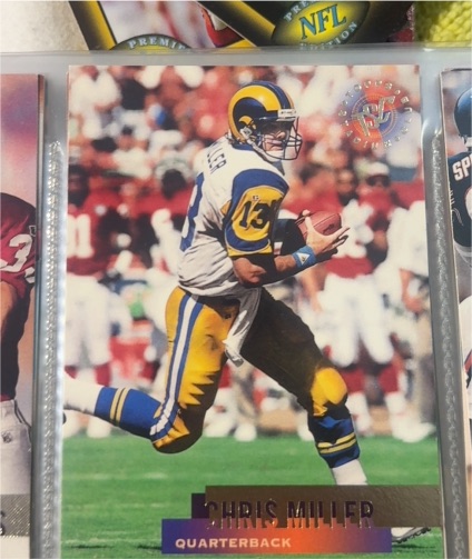 1995 Topps Stadium Club #81 Chris Miller — front
