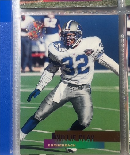 1995 Topps Stadium Club #93 Willie Clay — front