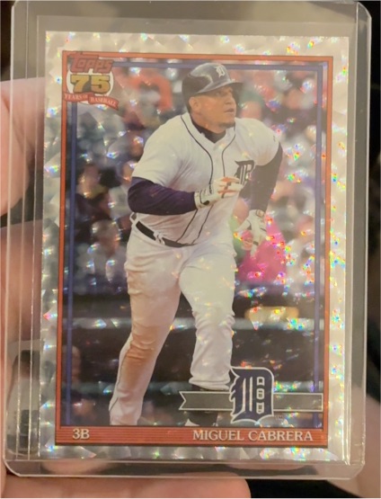 2026 Topps 1991 35th Anniversary #T91-47 Miguel Cabrera — front