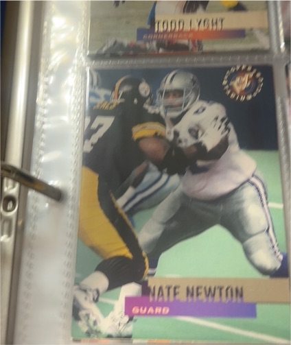 1995 Topps Stadium Club #94 Nate Newton — front