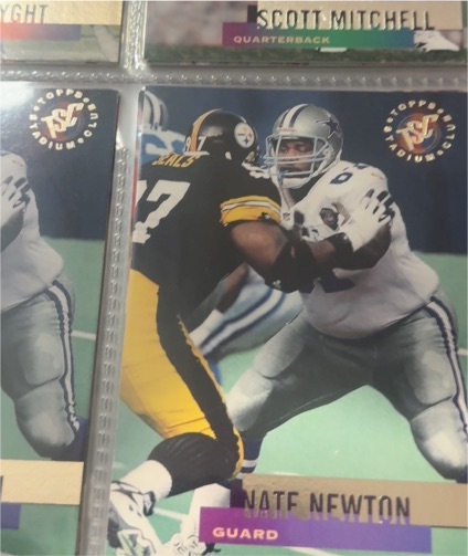 1995 Topps Stadium Club #94 Nate Newton — front