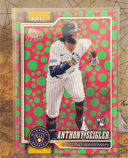 2026 Topps Series 1 #286 Anthony Seigler — front