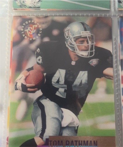 1995 Topps Stadium Club #103 Tom Rathman — front