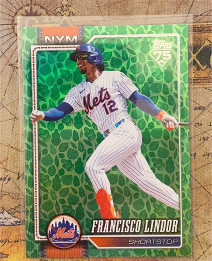 2026 Topps Series 1 #123 Francisco Lindor — front