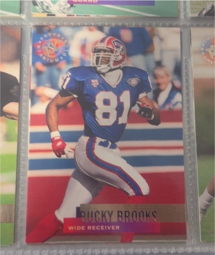 1995 Upper Deck #213 Bucky Brooks — front