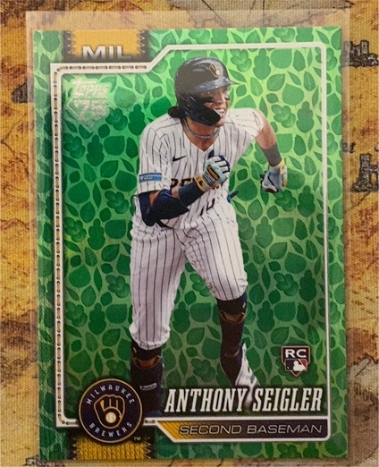 2026 Topps Series 1 #286 Anthony Seigler — front
