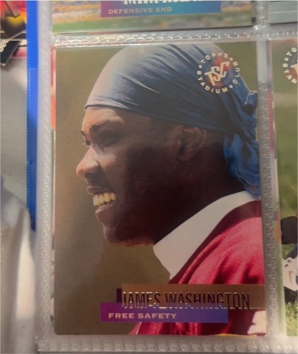 1995 Topps Stadium Club #73 James Washington — front