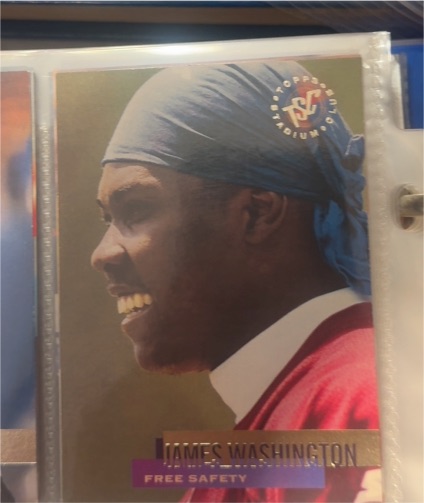 1995 Topps Stadium Club #73 James Washington — front