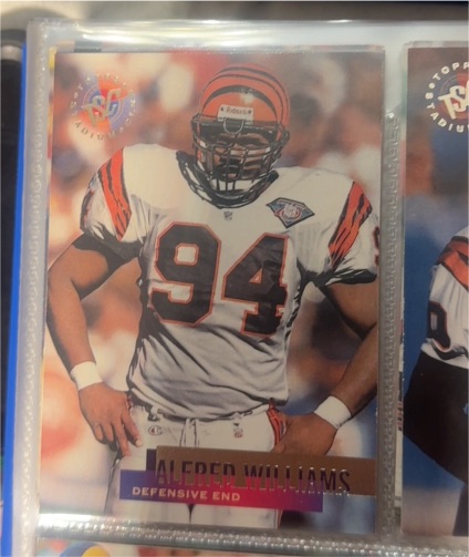 1995 Topps Stadium Club #107 Alfred Williams — front