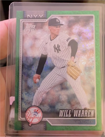 2026 Topps Series 1 #176 Will Warren — front
