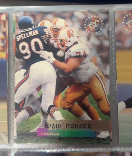 1995 Topps Stadium Club #55 Paul Gruber — front
