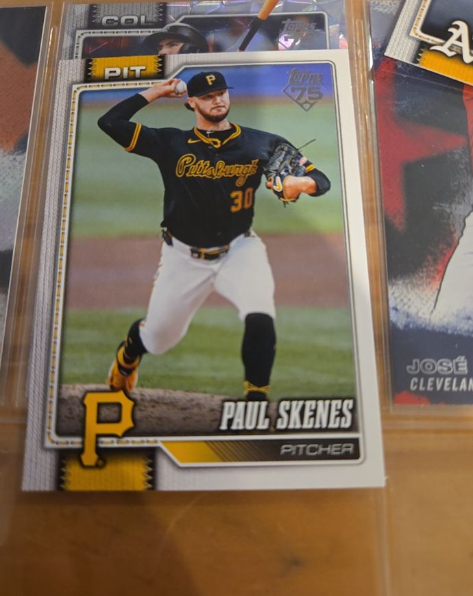2025 Topps #75 Paul Skenes — front