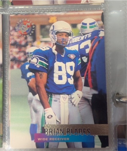 1994 Fleer Ultra #287 Brian Blades — front