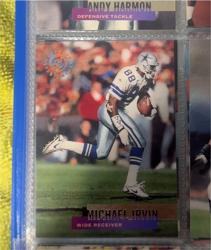 1992 Action Packed All Madden Team #41 Michael Irvin — front