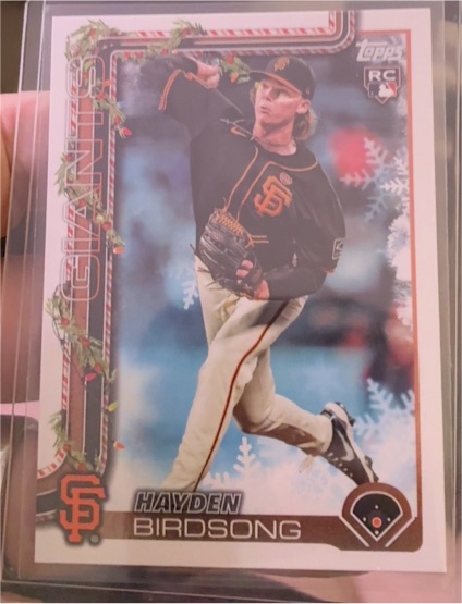 2025 Topps Holiday #H85 Hayden Birdsong — front