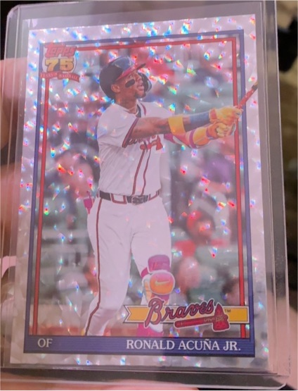 2026 Topps Series 1 #T91-84 Ronald Acuna Jr. — front