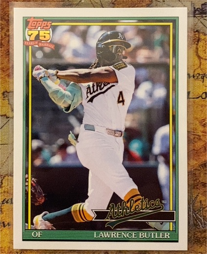 2026 Topps Series 1 #T91-85 Lawrence Butler — front