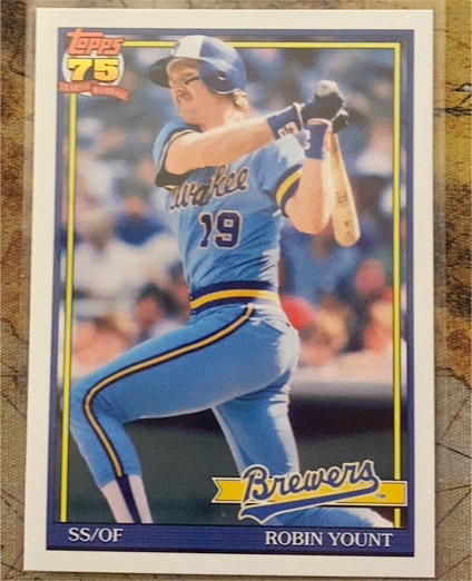 2026 Topps Series 1 #T91-32 Robin Yount — front