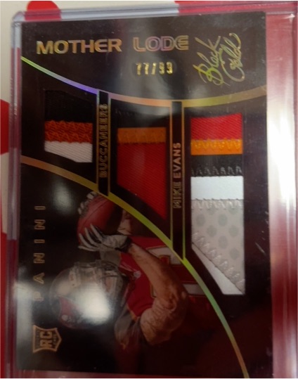 2014 Panini Black Gold Mother Lode #ML-ME Mike Evans — front
