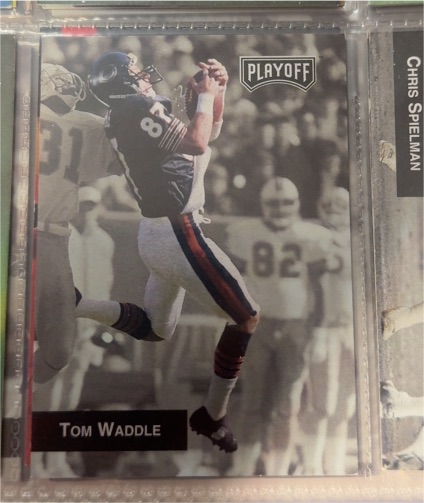 1993 Playoff #166 Tom Waddle — front