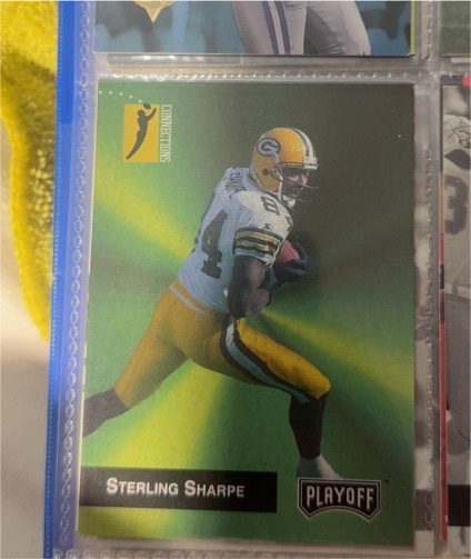 1993 Playoff #286 Sterling Sharpe — front
