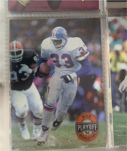 1994 Playoff #73 Rod Bernstine — front