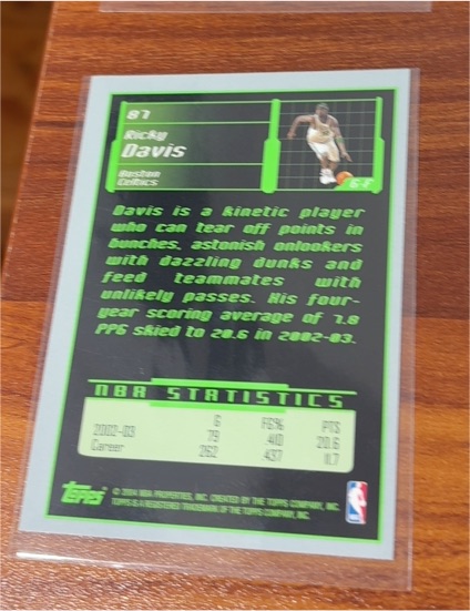 2006-07 Topps Own the Game #OTG12 Baron Davis — front