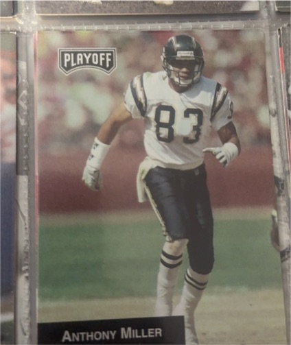 1993 Playoff #96 Anthony Miller — front