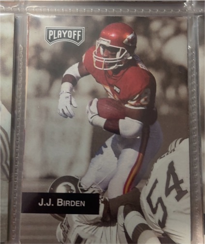 1993 Playoff #248 J.J. Birden — front