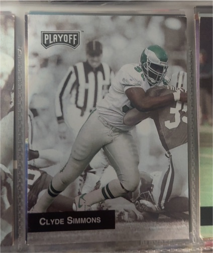 1993 Playoff #52 Clyde Simmons — front