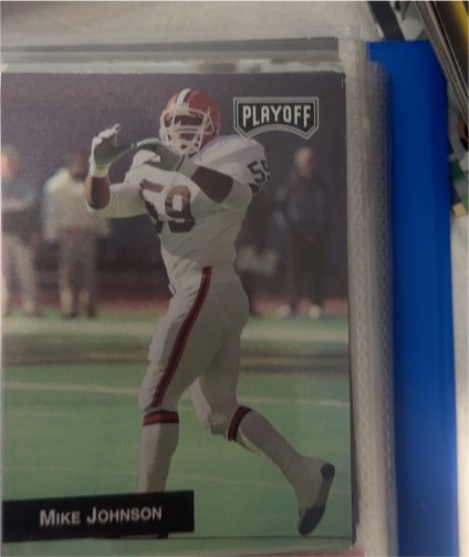 1993 Playoff #205 Mike Johnson — front