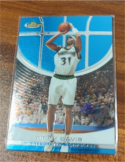 2005-06 Topps Finest #39 Ricky Davis — front