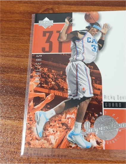 2002-03 Upper Deck Inspirations #11 Ricky Davis — front