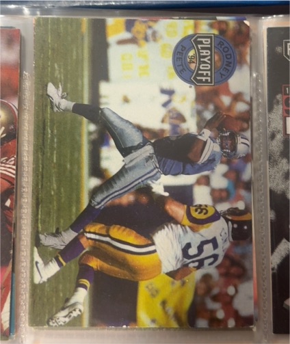 1994 Playoff #94 Rodney Peete — front