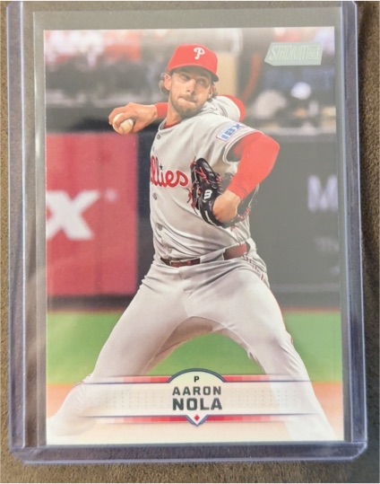 2025 Topps Stadium Club #145 Aaron Nola — front